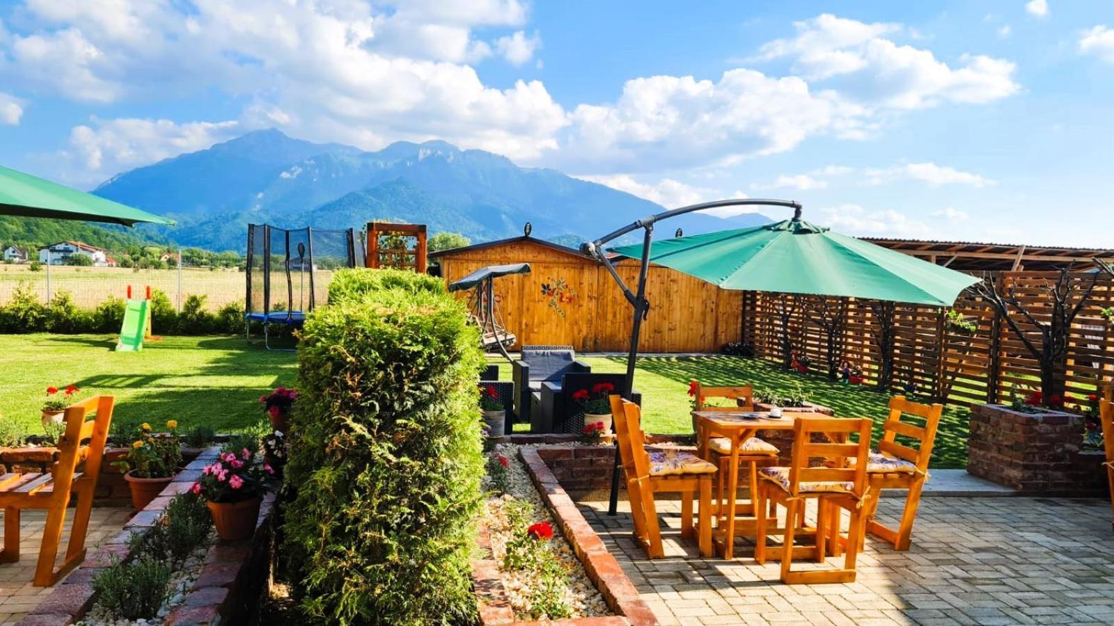 Casa De Lemn Villa Rîşnov Buitenkant foto
